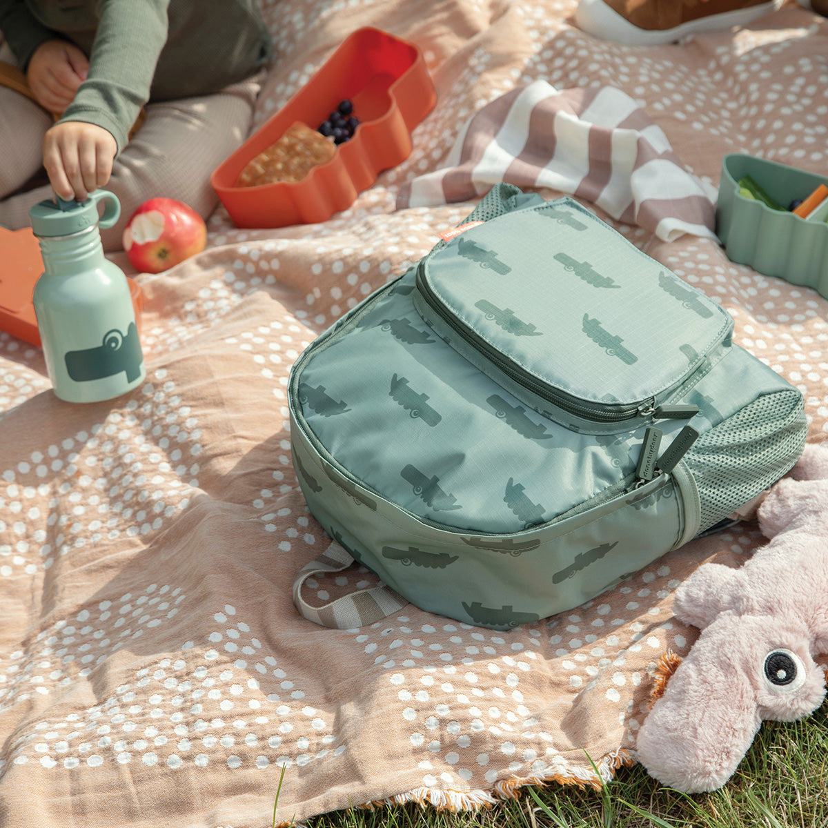 Kinder-Rucksack - Kroko - Grün - 10 L