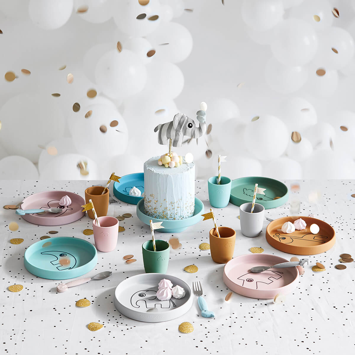 Assiette silicone - Raffi - Moutarde