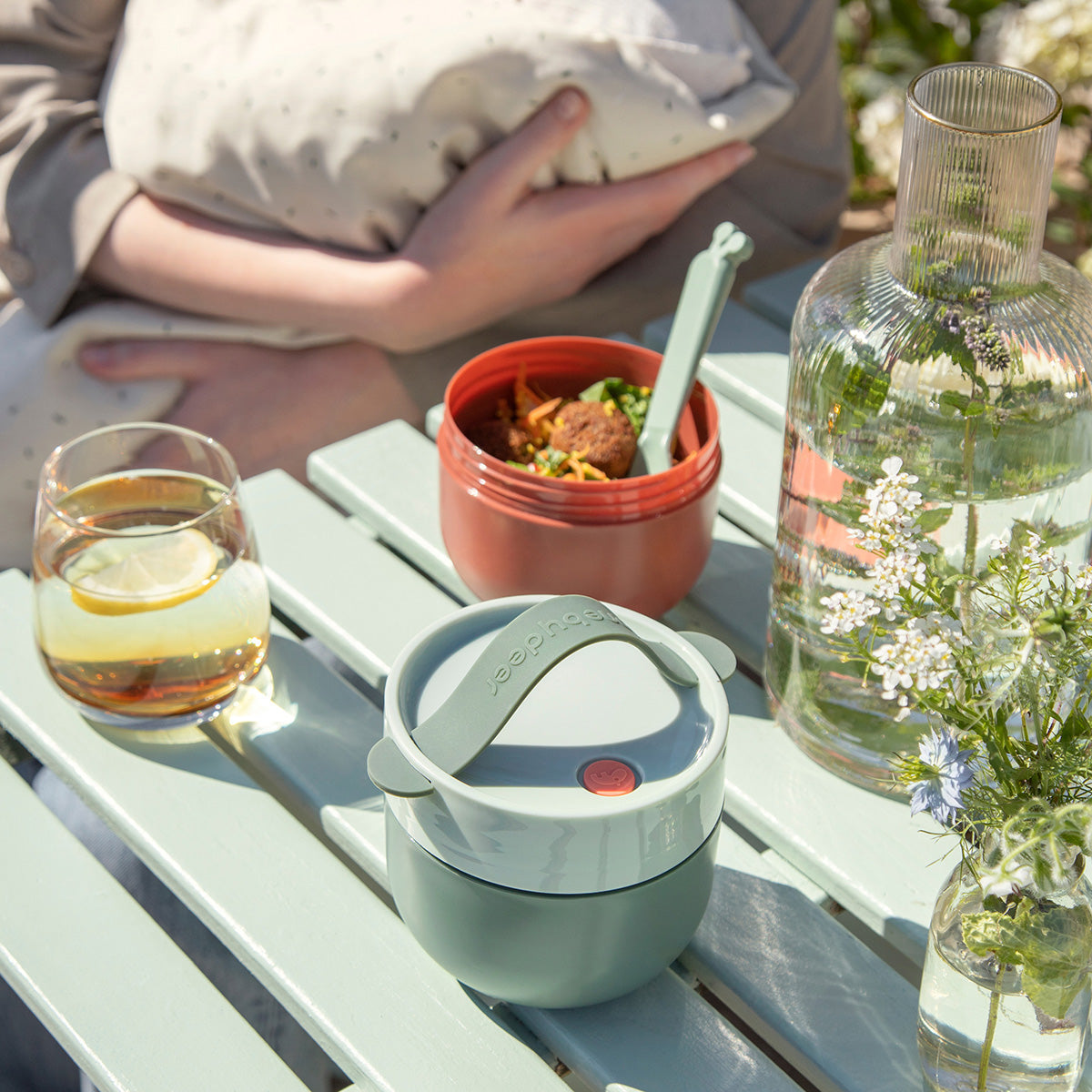 Lunchschale zum Mitnehmen - Sand - 550 ml